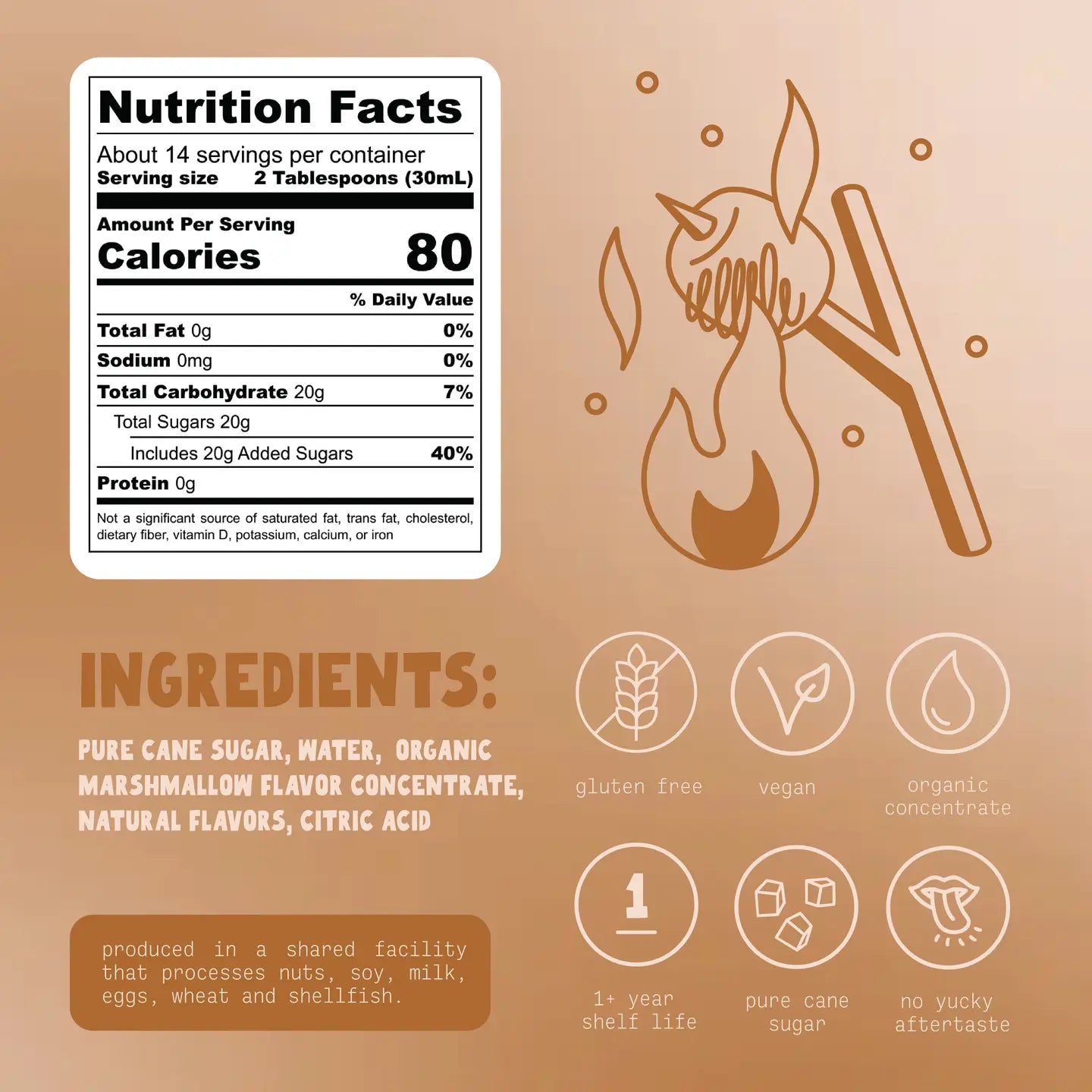 Toasted Marshmallow Syrup